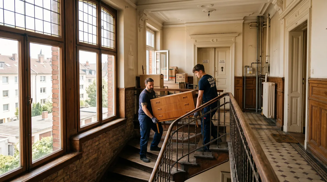 Haushaltsauflösung in Köln – Kitschkönig Team räumt professionell eine Wohnung